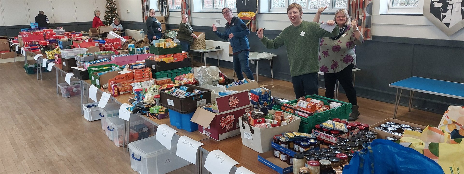 Help give a Christmas meal to those who would go without**Play your part